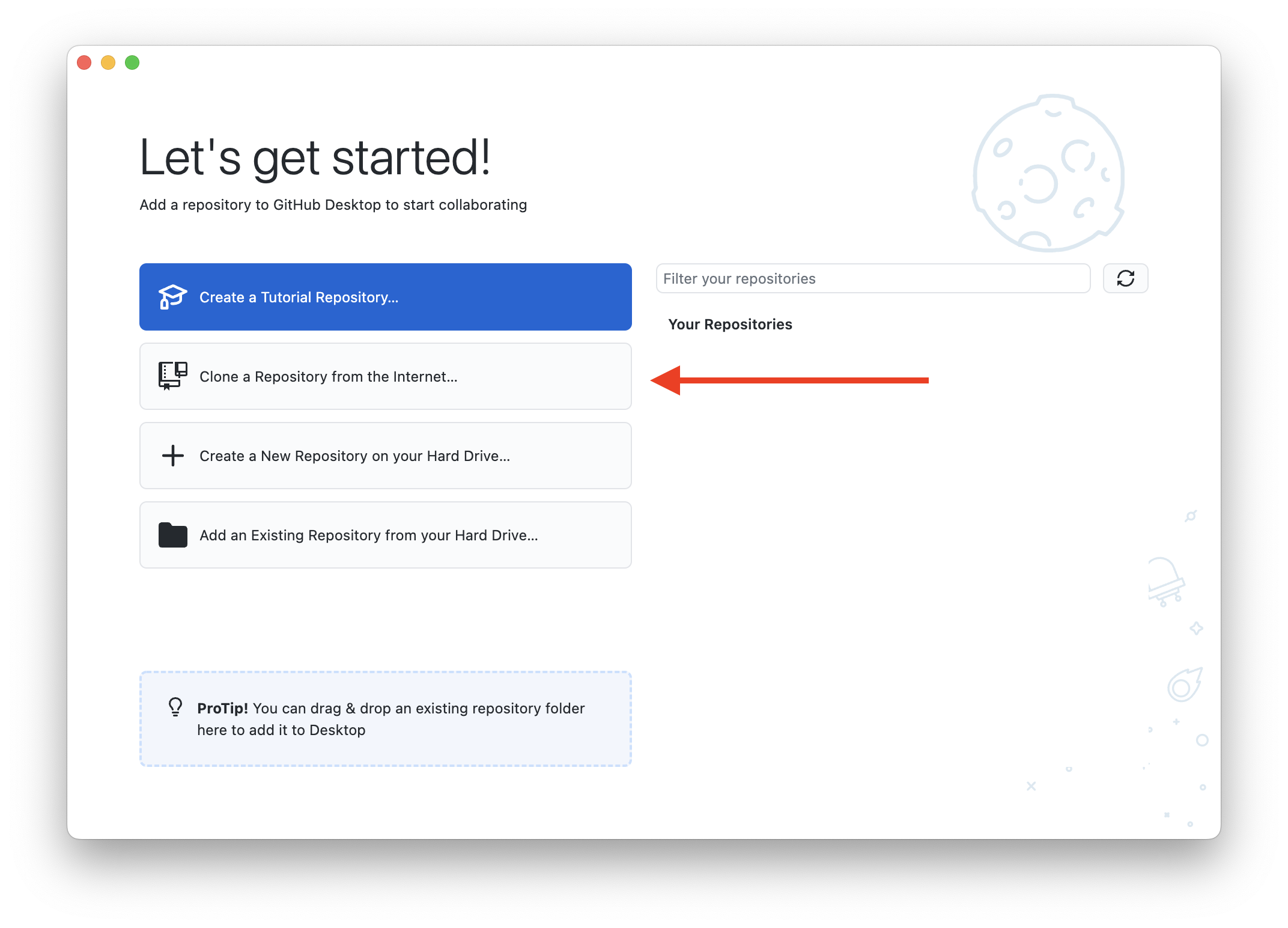 Cloning a project